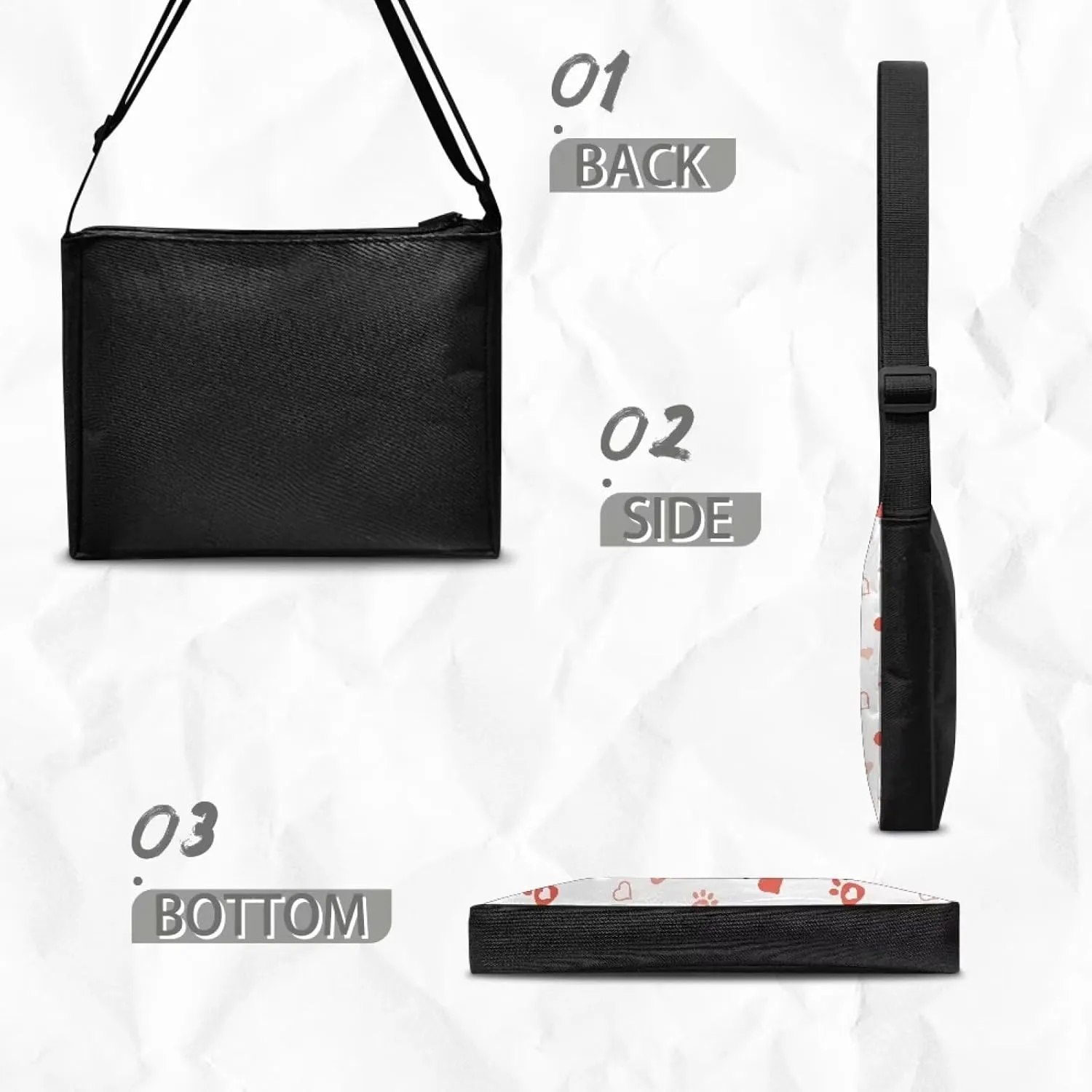 Cross Body Bag for Woman Men Handbags Casual Shoulder Bag Schoolbag Cell Phone Purse Mini Wallet