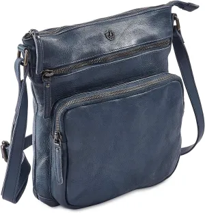 Crossbody Bags for Women Real Leather Purse Handmade Vintage Crossover Shoulder Pocketbook