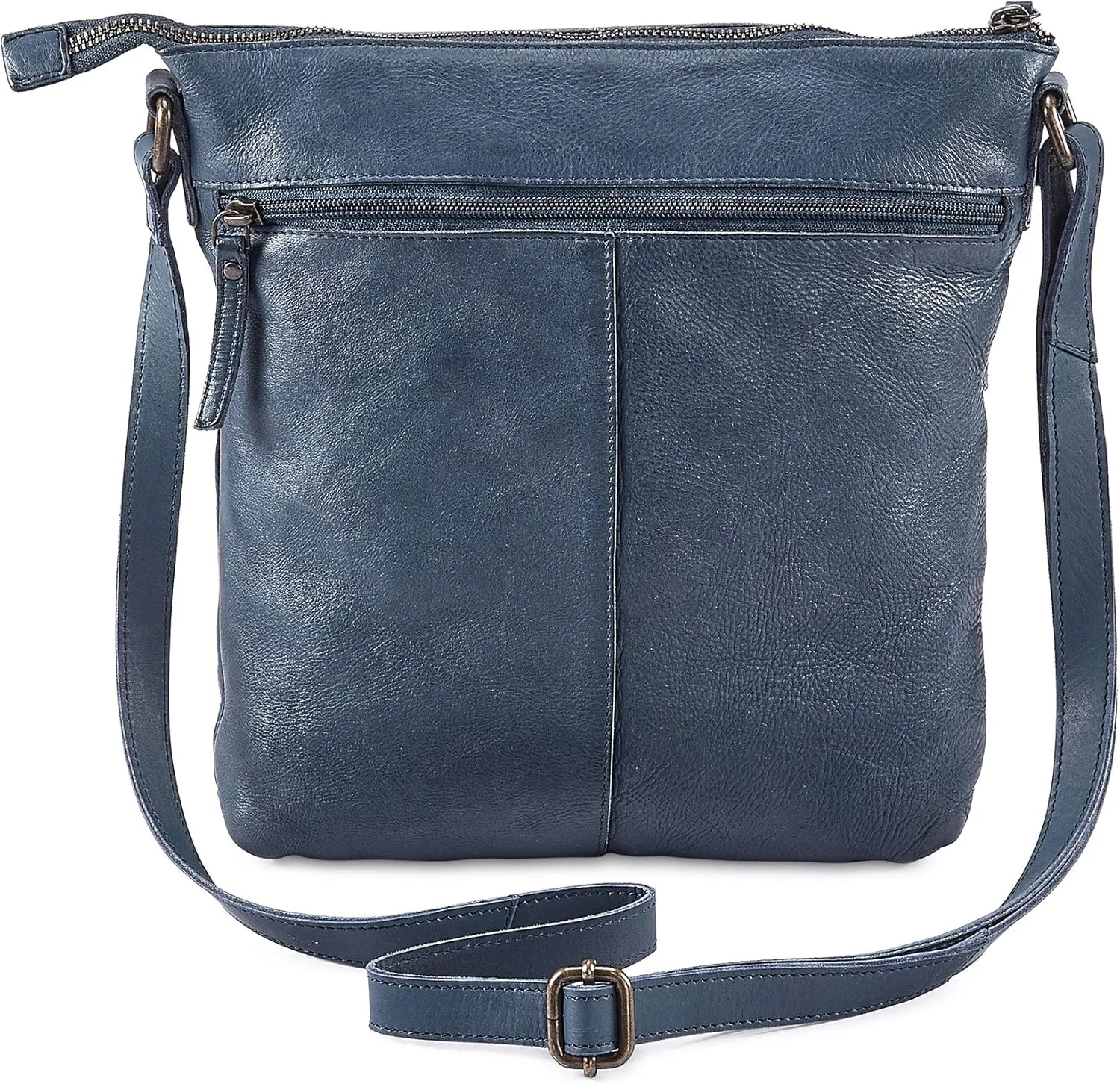 Crossbody Bags for Women Real Leather Purse Handmade Vintage Crossover Shoulder Pocketbook