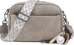 Crossbody Bags for Women Shoulder Bag Multifunctional Handbags with Compartments Small Purse with Wide Strap