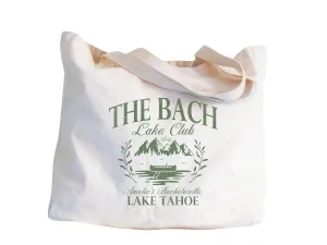Custom Camp Bachelorette Tote Bag, Bride Camping Tote Bag, Camp Bach Trip, Camp Bachelorette Party Favor Bag, Lake Club Bachelorette Gift, Camp Themed Bridesmaid Gifts Bag
