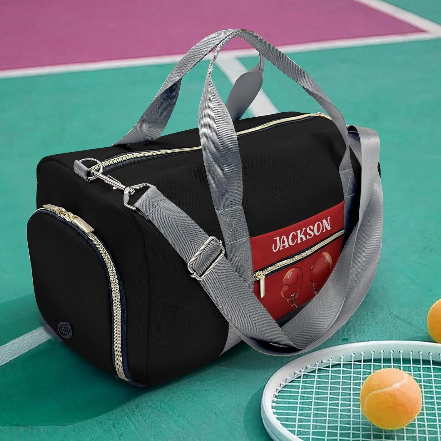 Custom Duffel Bag Life Physical Sports Boxing Gloves Adventure Awaits: Best Travel Bags for Hiking and Sports