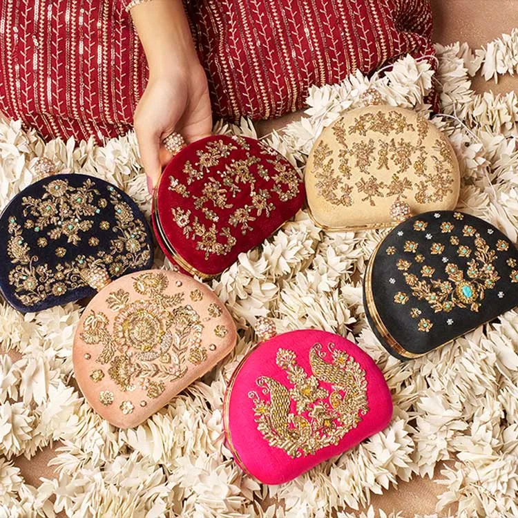 Dazzle By Sarah - Secret Garden Clutch Clutch Bags