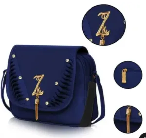 Diamond studded fancy sling bags