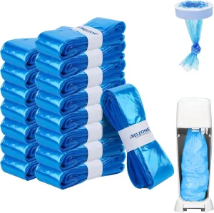 Diaper Pail Refill Bags – Pack of 16 - Holds up to 5120 Diapers, Premium Quality Disposable Diaper Bags designed to reduce leaks, Compatible with Diaper Pail Cassettes for All Models