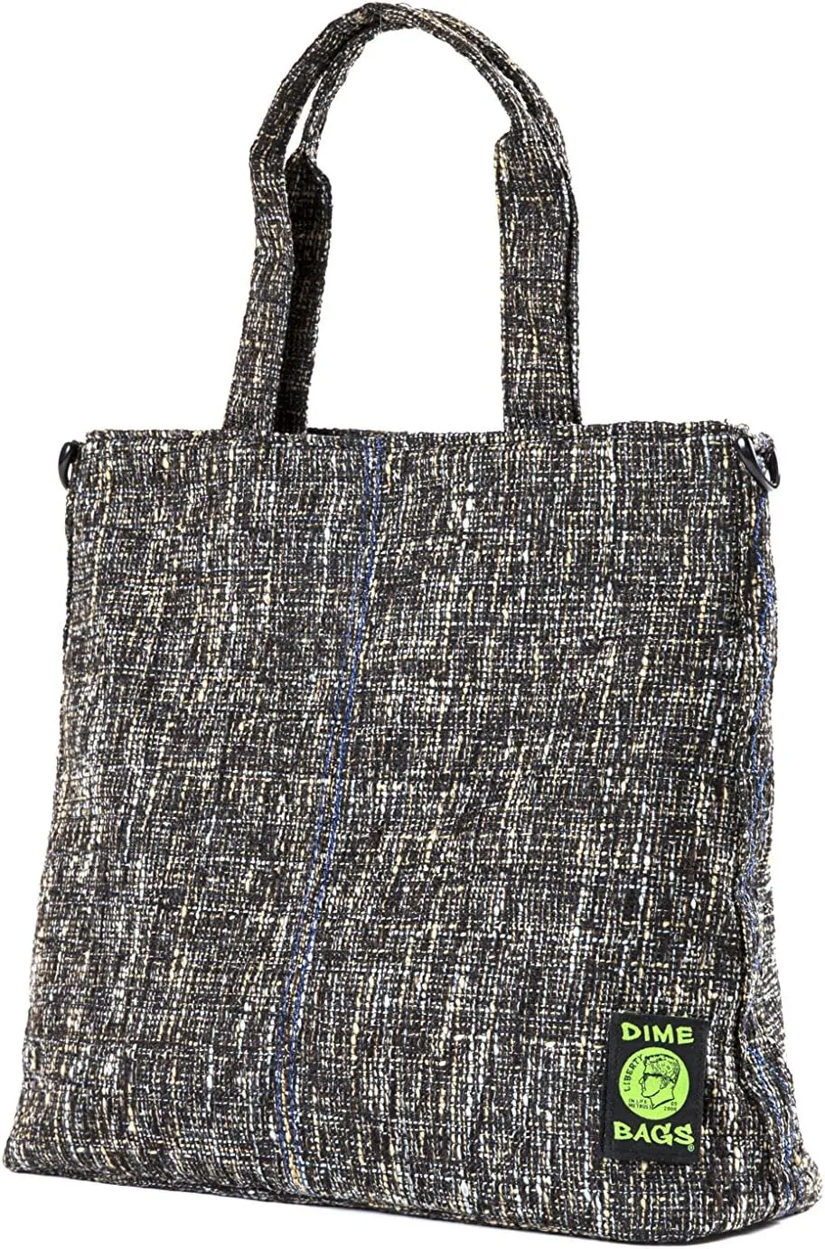 DIME BAGS Urban Tote | Hemp Unisex Purse | Spacious Storage and Adjustable, Shoulder Strap