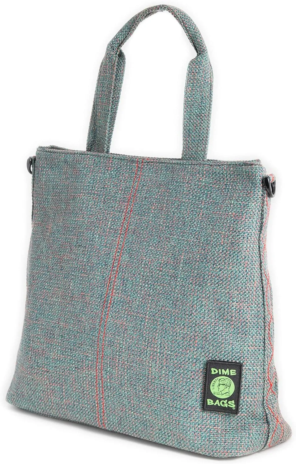 DIME BAGS Urban Tote | Hemp Unisex Purse | Spacious Storage and Adjustable, Shoulder Strap