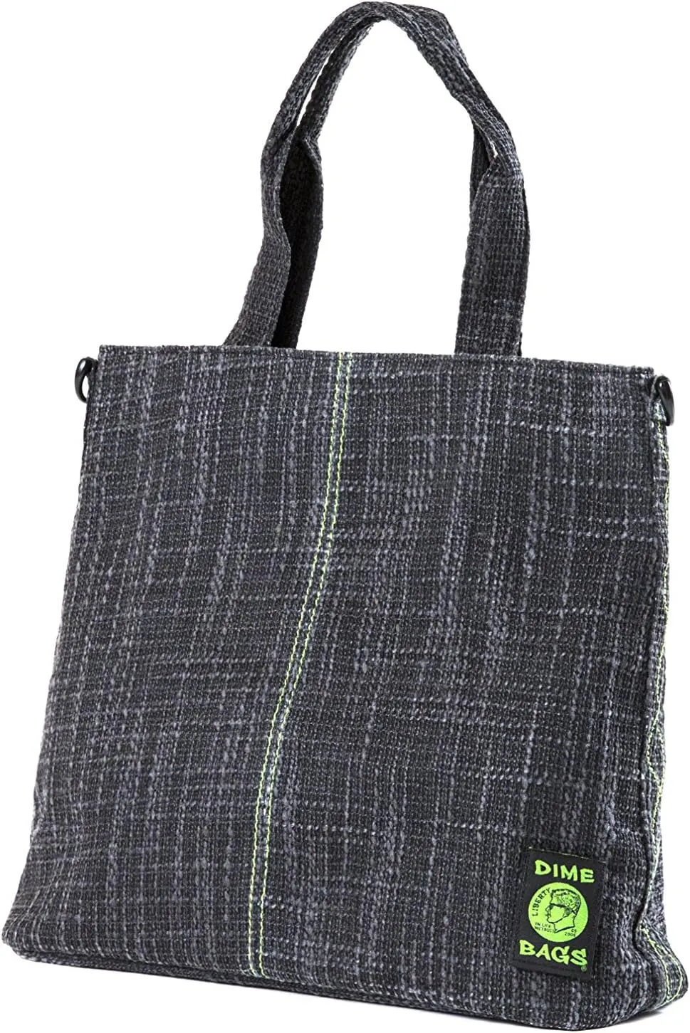 DIME BAGS Urban Tote | Hemp Unisex Purse | Spacious Storage and Adjustable, Shoulder Strap