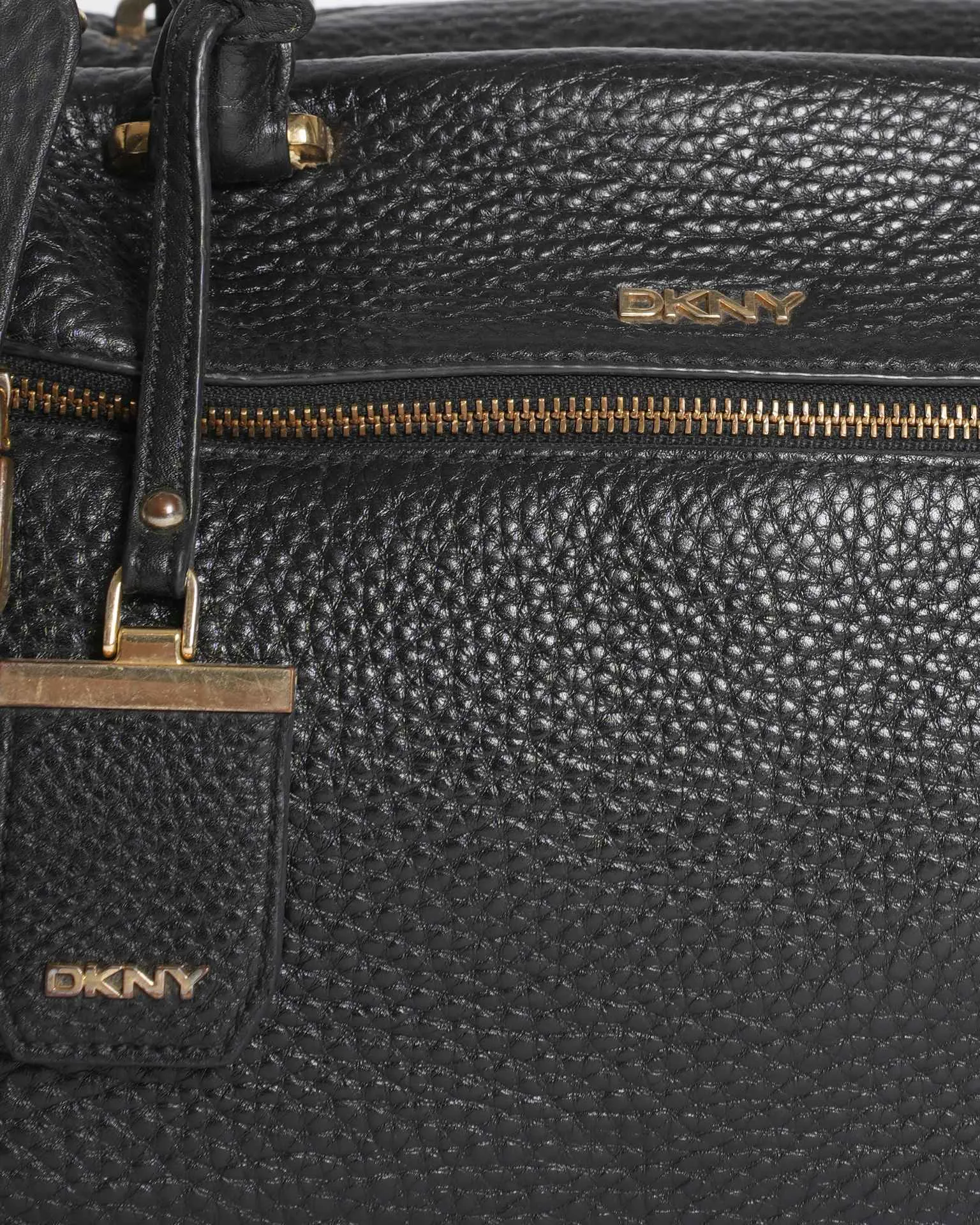 Dkny textured leather bag