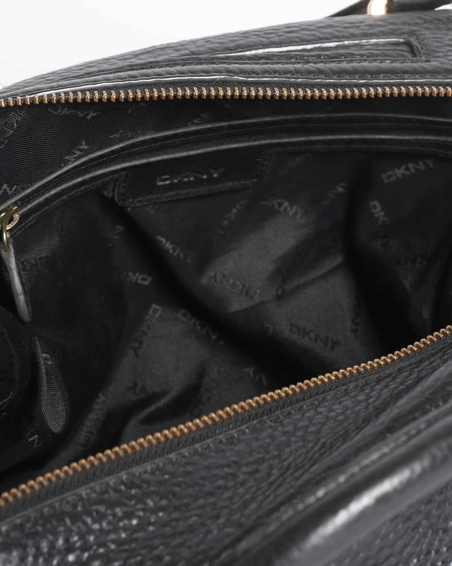 Dkny textured leather bag