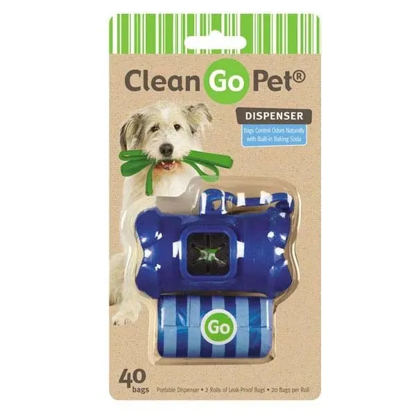 Dog Waste Bag Holder with 40 Bags