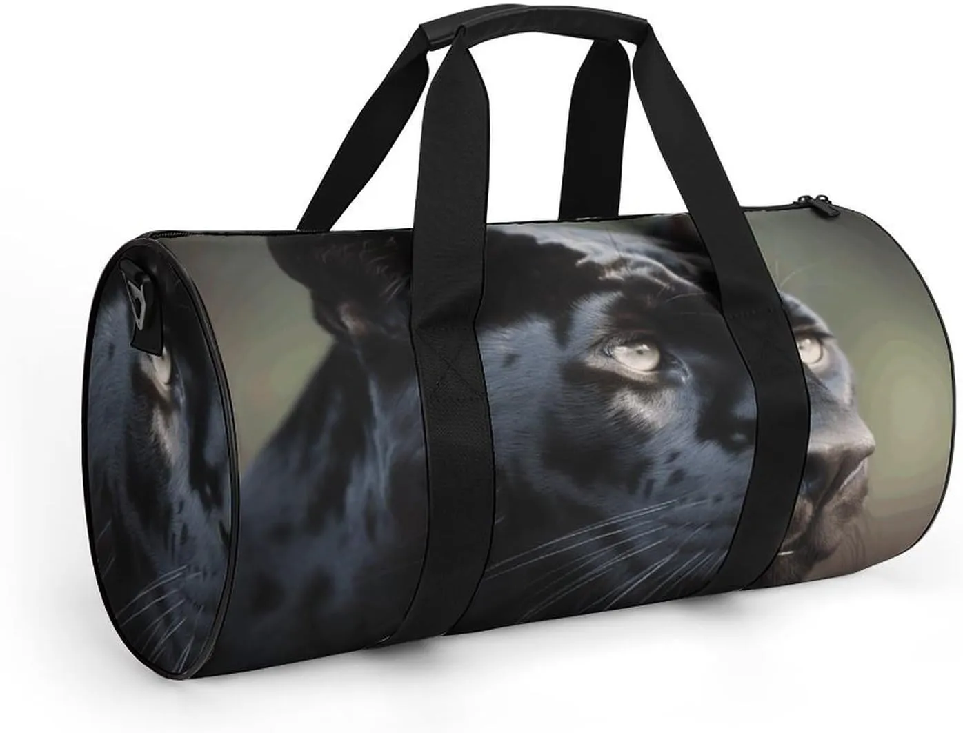 Duffel Bag for Men Women Gym Bag Animal Panther Travel Duffel Bag Waterproof Overnight Bag for Sports Workout