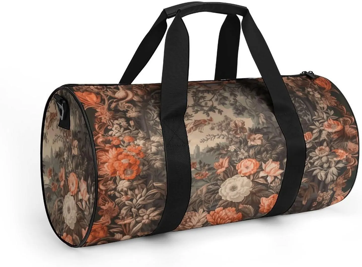 Duffel Bag for Men Women Gym Bag Art Deco Pattern Travel Duffel Bag Waterproof Overnight Bag for Sports Workout