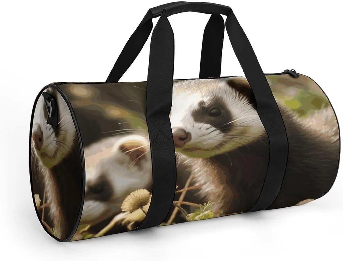 Duffel Bag for Men Women Gym Bag Ferret Travel Duffel Bag Waterproof Overnight Bag for Sports Workout