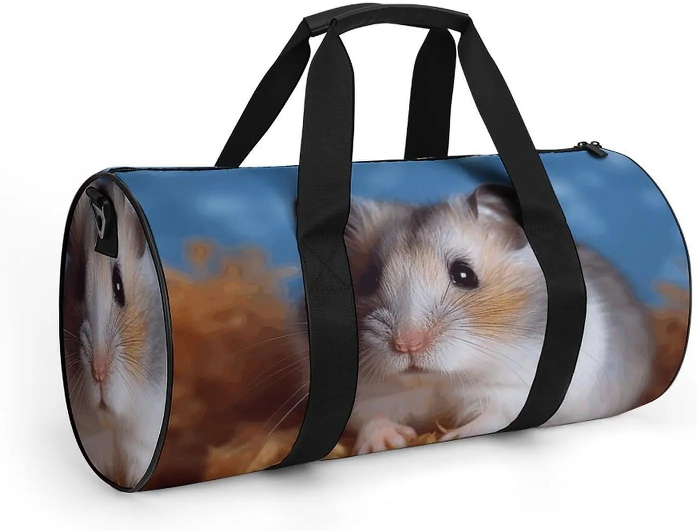 Duffel Bag for Men Women Gym Bag Hamster Travel Duffel Bag Waterproof Overnight Bag for Sports Workout