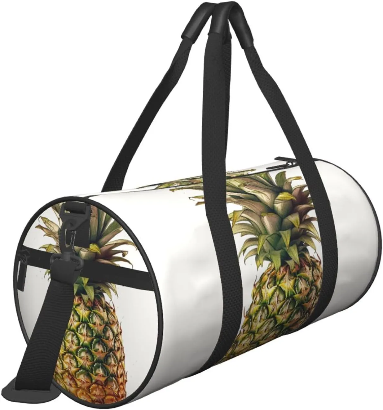 Duffel Bag for Men Women Small Gym Bag Pineapple Travel Duffel Bag Waterproof Overnight Bag for Sports Workout