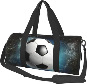 Duffel Bag for Men Women Small Gym Bag Soccer Sport Travel Duffel Bag Waterproof Overnight Bag for Sports Workout