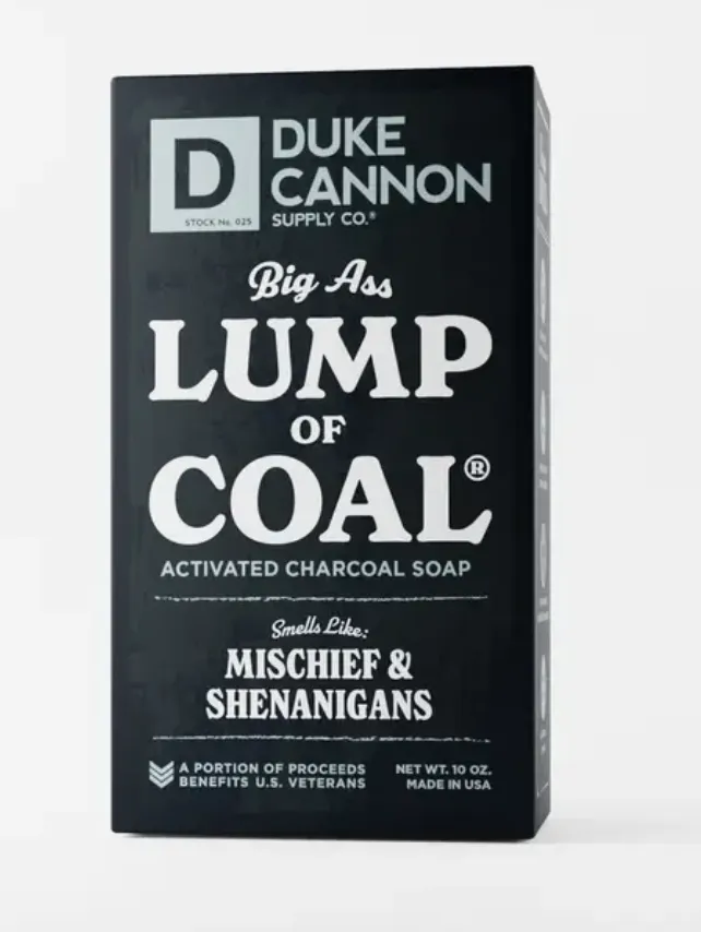 Duke Cannon Lump of Coal