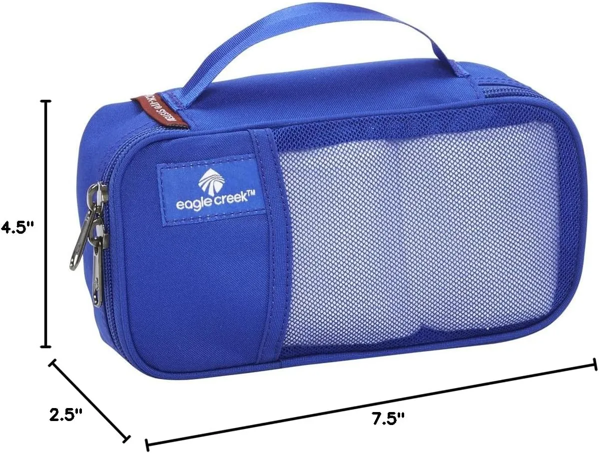 Eagle Creek Pack-It Original Packing Cubes - Durable Organizer Bags for Luggage with Rugged Dual Zippers and Top Grab Handle