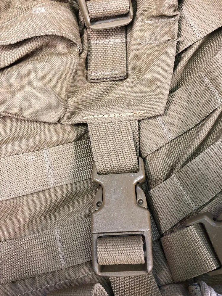 EAGLE INDUSTRIES  FILBE USMC Main Pack Coyote Brown with Frame and Waist Belt GOOD