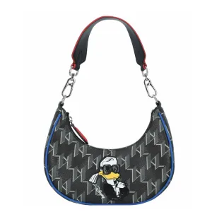 Elegant Leather Shoulder Bag with Spacious Interior
