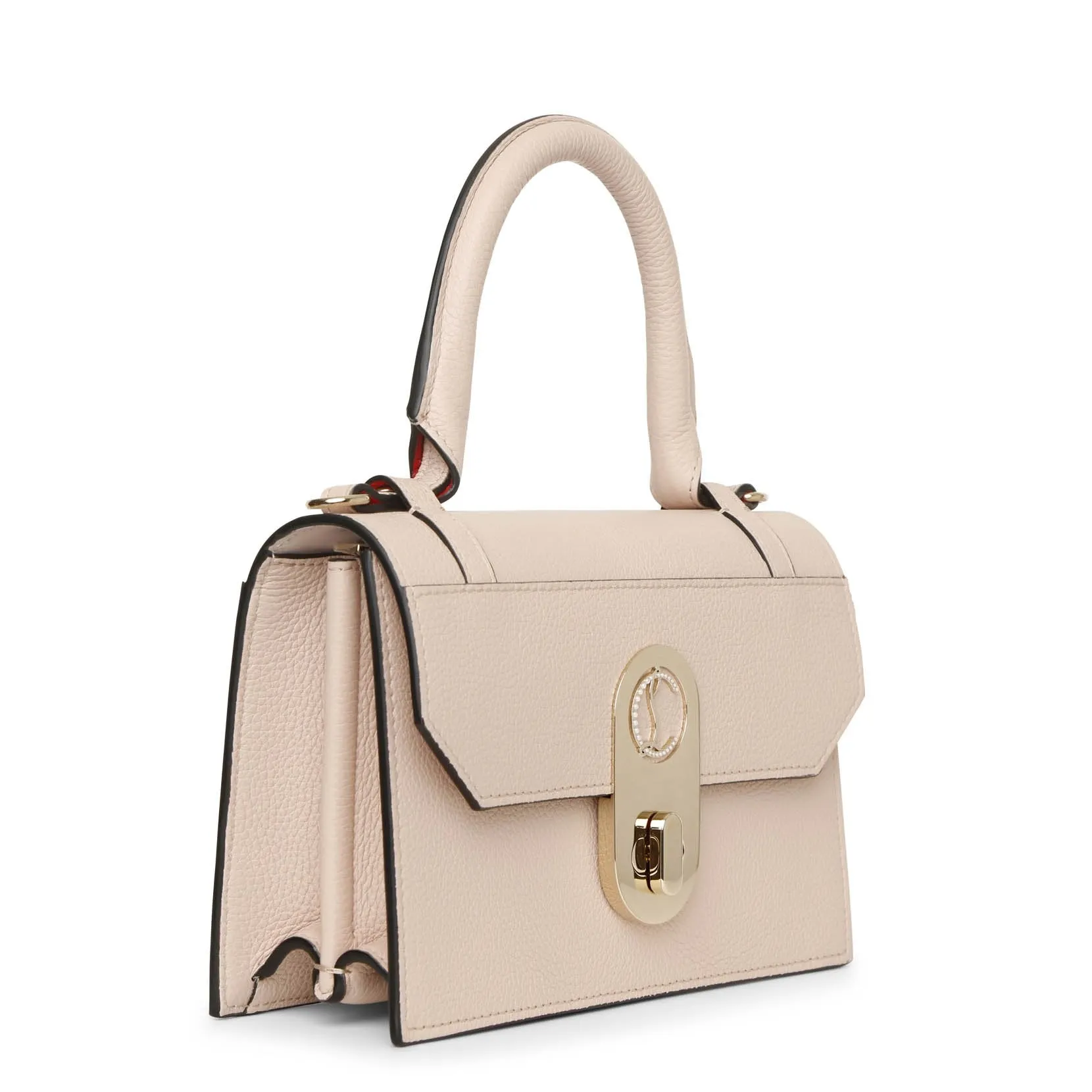 Elisa top handle pearl bag