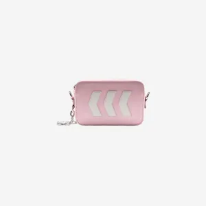 EMBLEM CHAINED BAG | PINK
