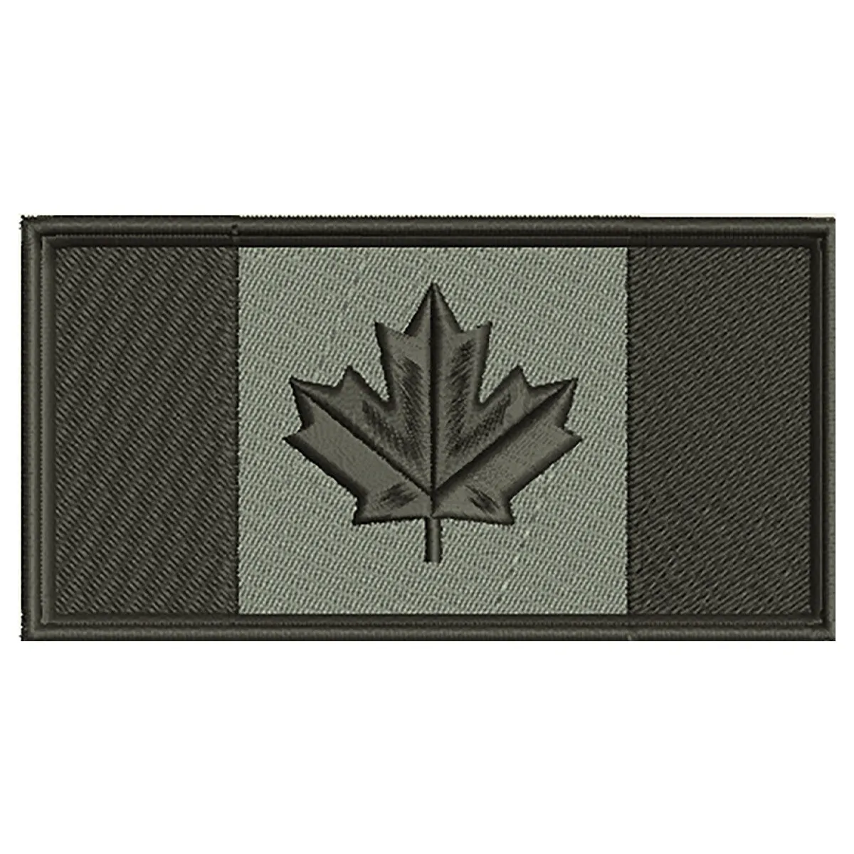 Embroidered Canadian Flags with Velcro