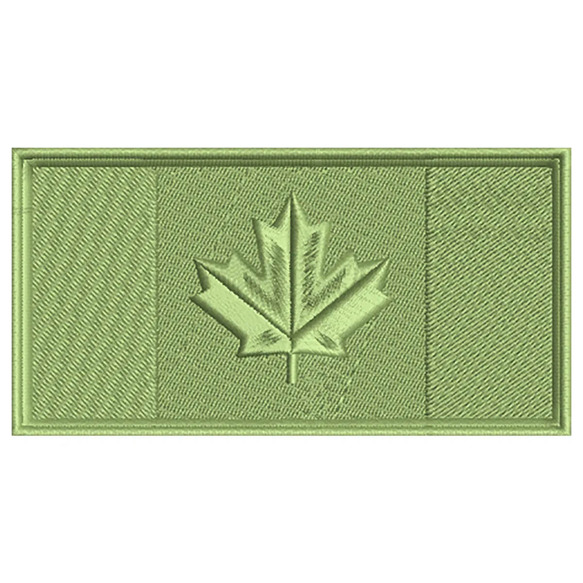 Embroidered Canadian Flags with Velcro