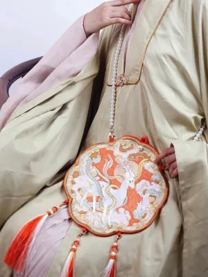 Embroidered Crossbody Bag