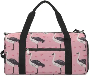 Emu Gym Bag for Men Women Lightweight Duffel Bag Sports Workout Bag for Travel Yoga