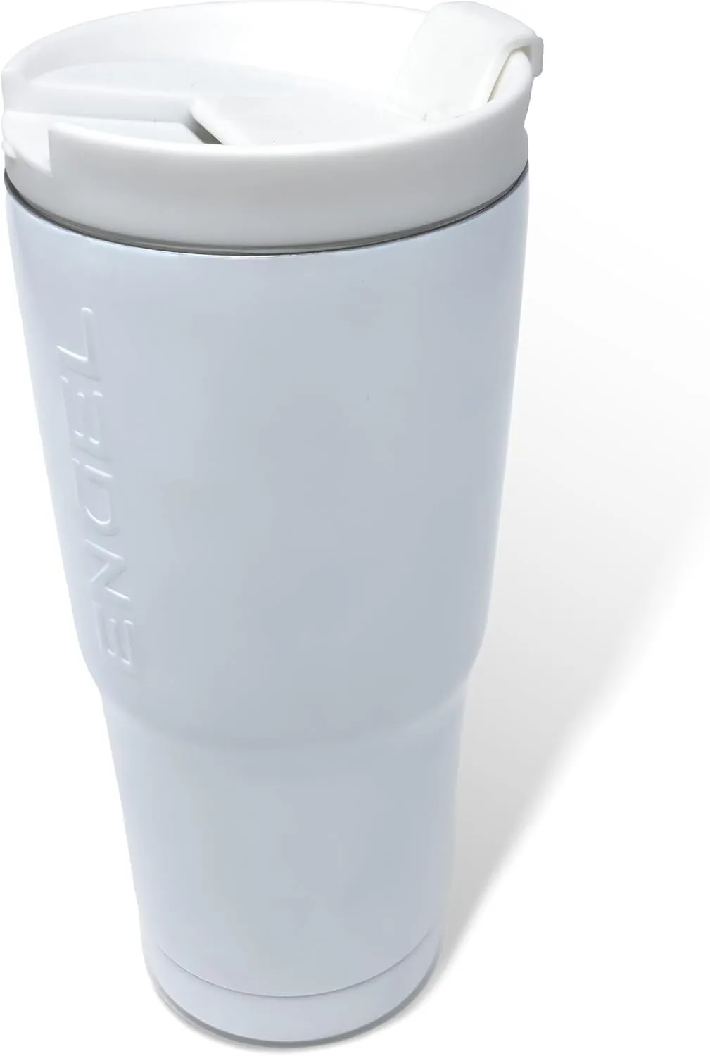 ENGEL 22oz Vacuum-Insulated Stainless Steel Coffee Tumbler - Hot and Cold Tumbler - Dishwasher Safe & Reusable Coffee Cup for Travel, Camping & Office - BPA-Free Leak-Proof Mug with Lid, White