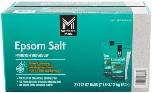 Epsom Salt, Bath Minerals and Salts, 7 Pounds, 2 Pack
