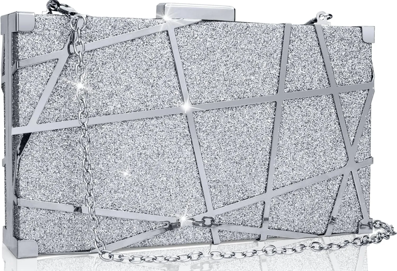 Evening Bag Small Clutch Purses Leopard Purse Formal Wedding Handbag for Women Fashion Crossbody Bags With Chain
