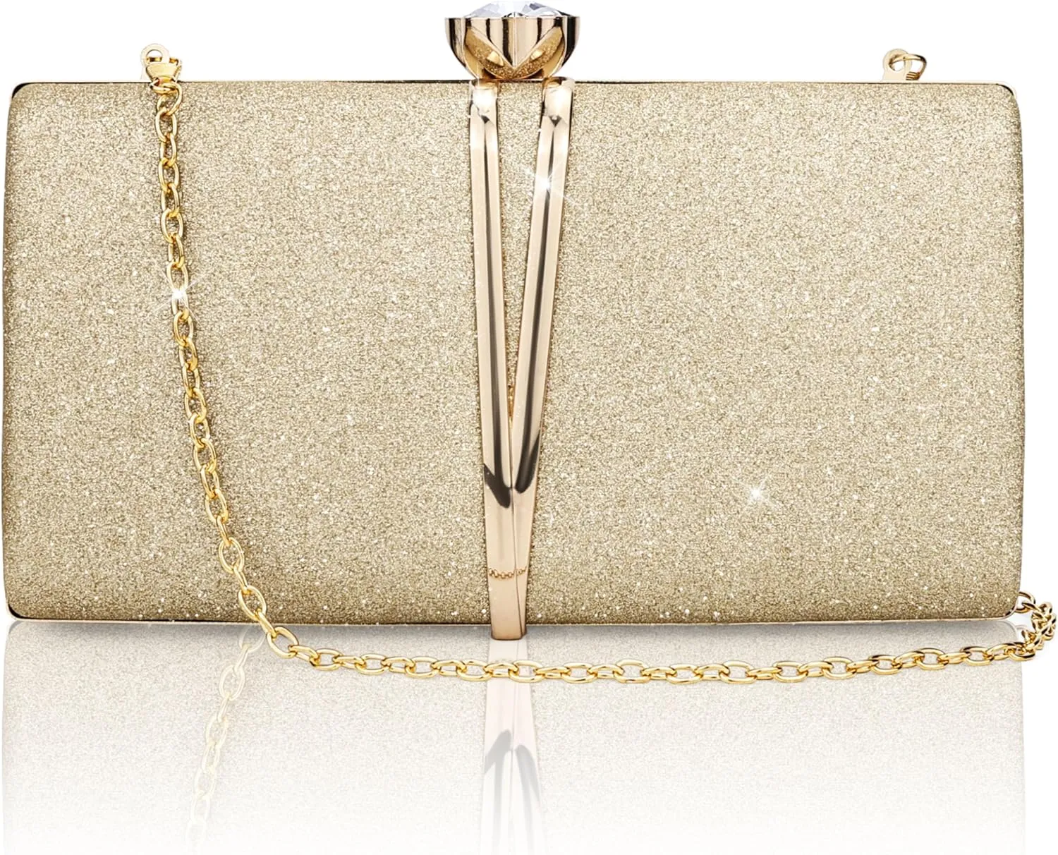 Evening Bag Small Clutch Purses Leopard Purse Formal Wedding Handbag for Women Fashion Crossbody Bags With Chain