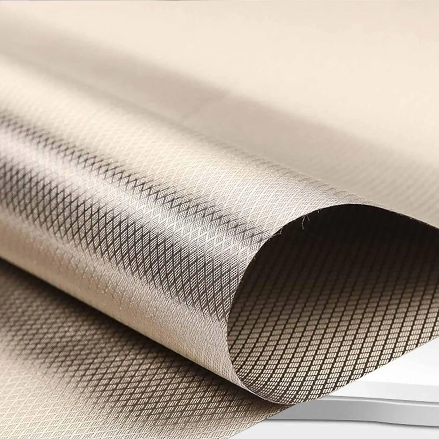 Faraday Fabric EMP Proof Faraday Cloth Faraday Cage for Generator Shielding Fabric for Microwave, Card Bag Cloth, Electronic Products,silver-5x1.1m