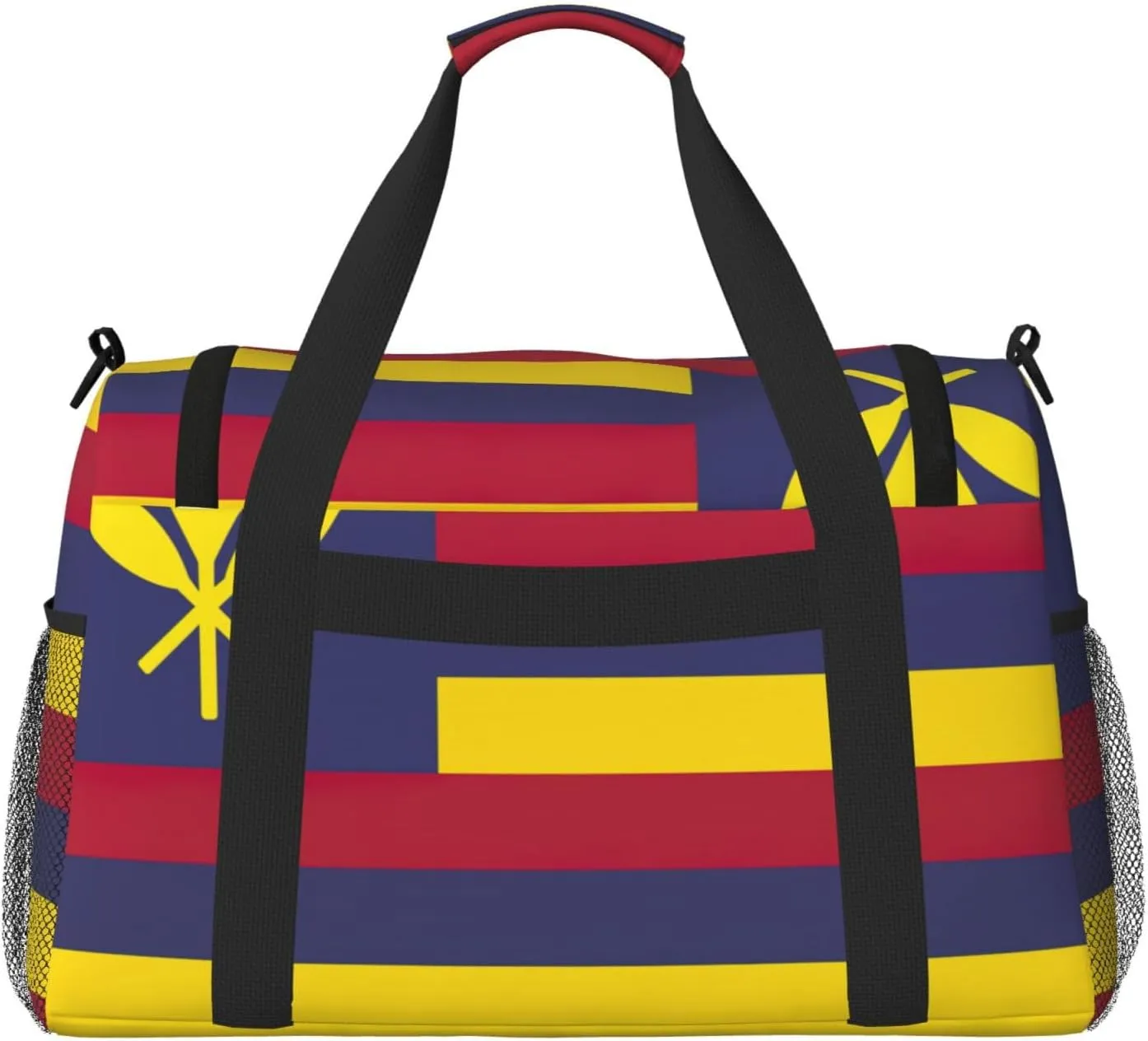 Flag Of The Kingdom Of Hawaii Travel Bag, Weekender Bags For Women Men For Outdoor Adventures, Ideal For Camping And Hiking