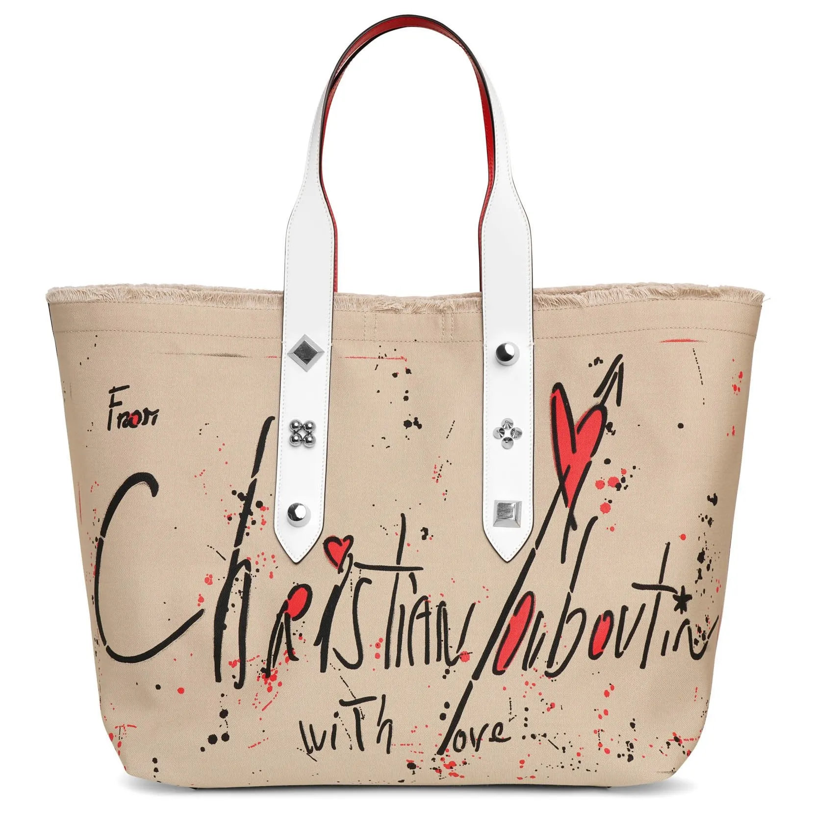 Frangibus beige tote bag