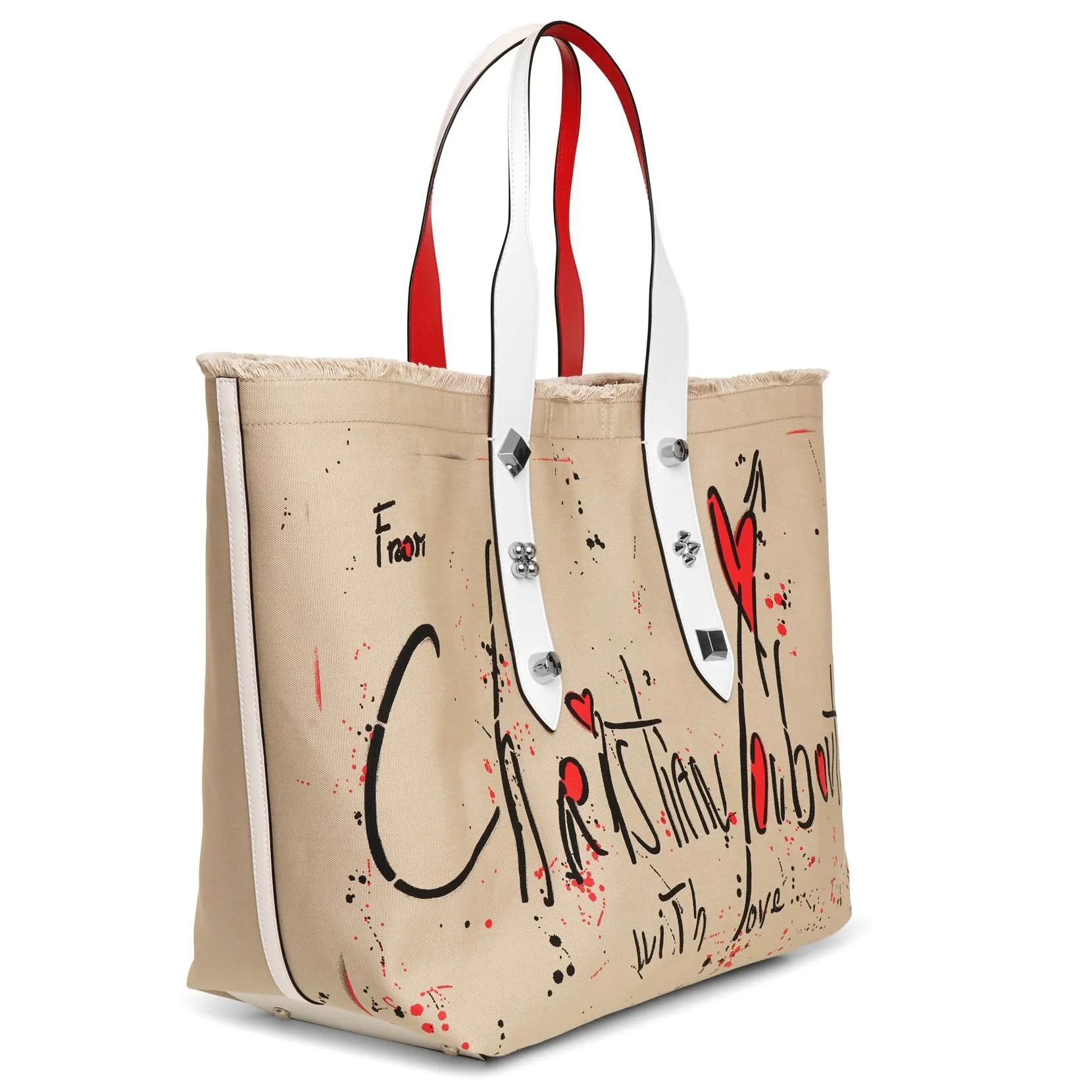Frangibus beige tote bag
