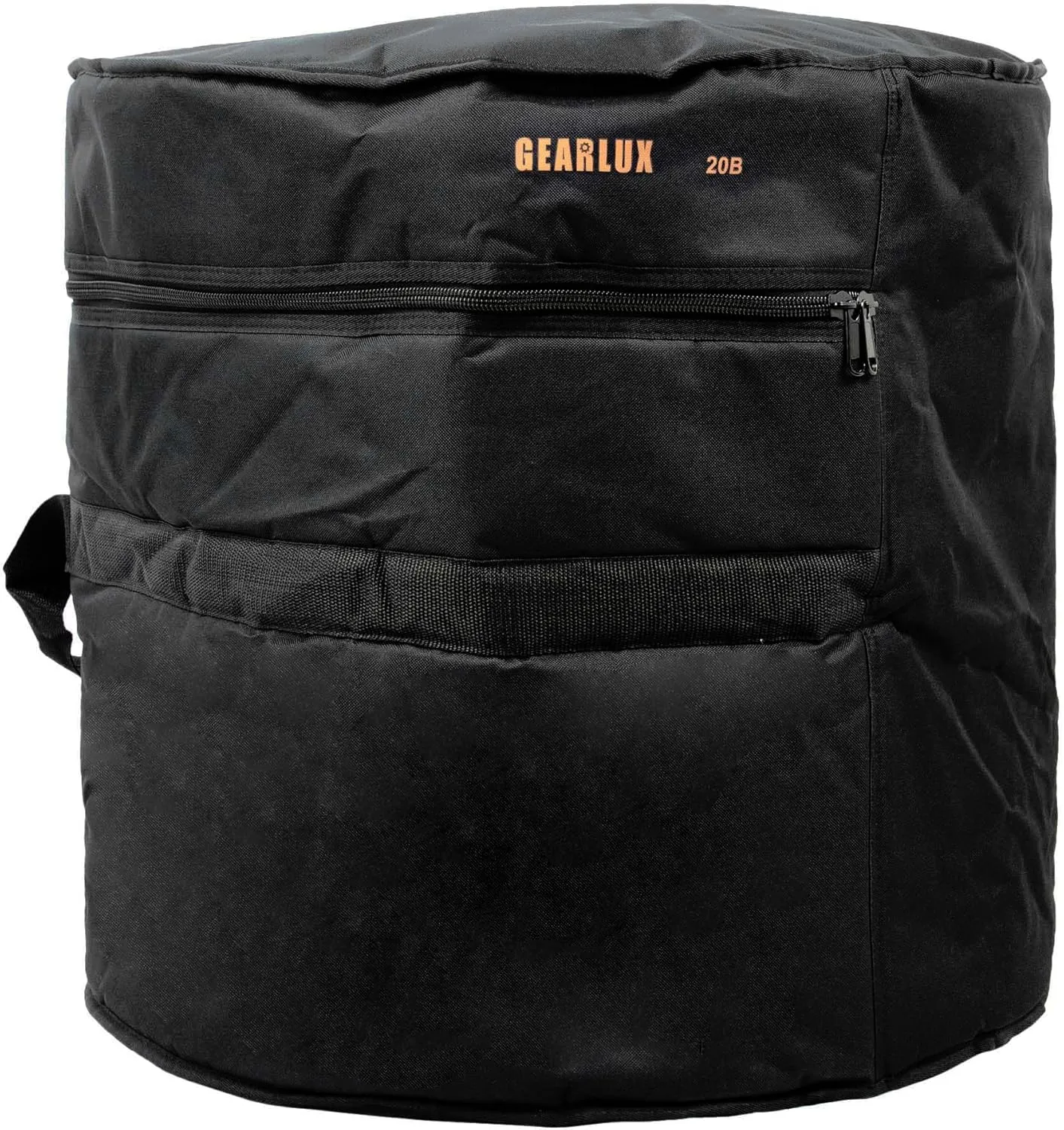 Gearlux 5-Piece Drum Bag Set with 10mm Padding for 10" Tom, 12" Tom, 14" Tom, 14" Snare, and 20" Bass Drum