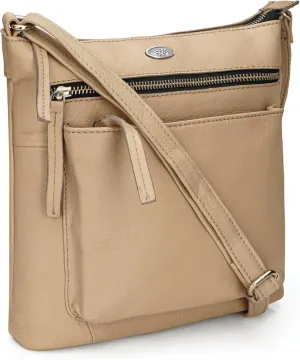 Genuine Leather Crossbody Bags for Women, Premium Handmade Leather Purses - Shoulder Handbags, Adjustable Strap