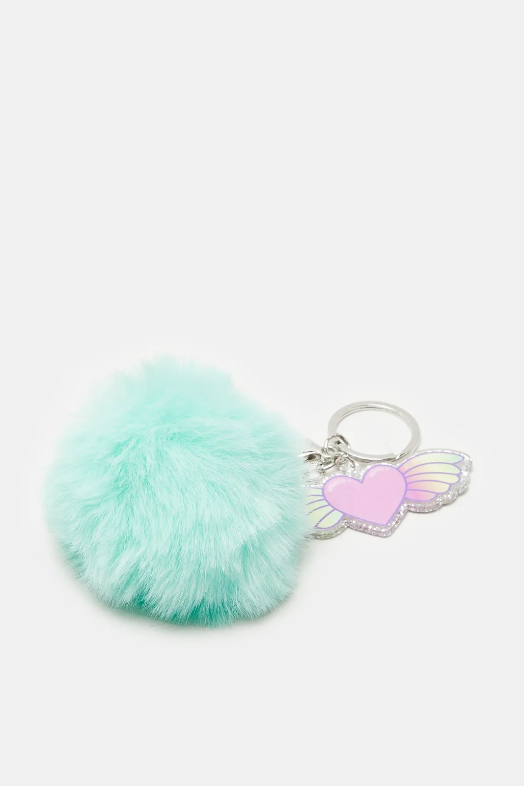 Girls Blue Embellished Key Chain