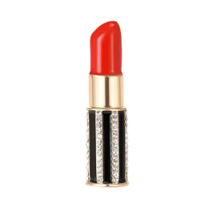 Glam Slam Lipstick Brooch