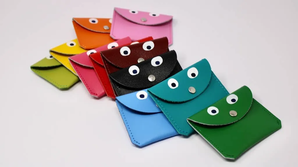 Googly Eye Cornflower Coin Purse