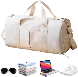 Gym Shoulder Bag,Waterproof Fitness Bags with Large Capacity | Wear-Resistant Shoulder Bag, Portable Tote Bag with Shoulder Strap for Yoga