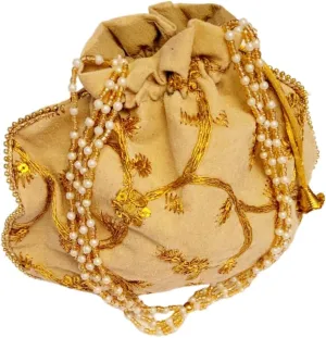 Handcrafted Women Potli Bag Purse Handbag Indian velvet Party Wedding Clutch Bag Traditional Return gift