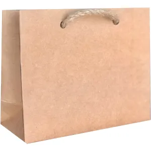 Heavyweight Solid Tiny Gift Bags, Natural Kraft by Present Paper