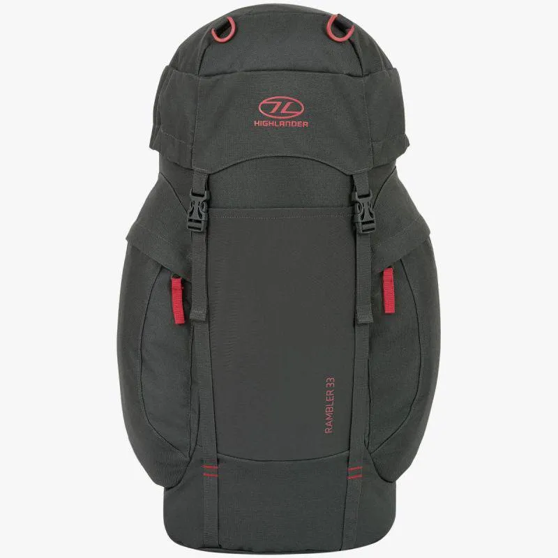 Highlander Rambler 33L Rucksack -CHARCOAL