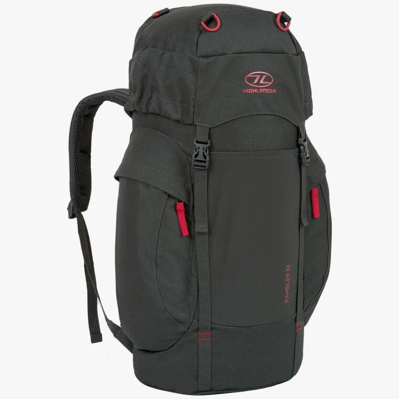Highlander Rambler 33L Rucksack -CHARCOAL