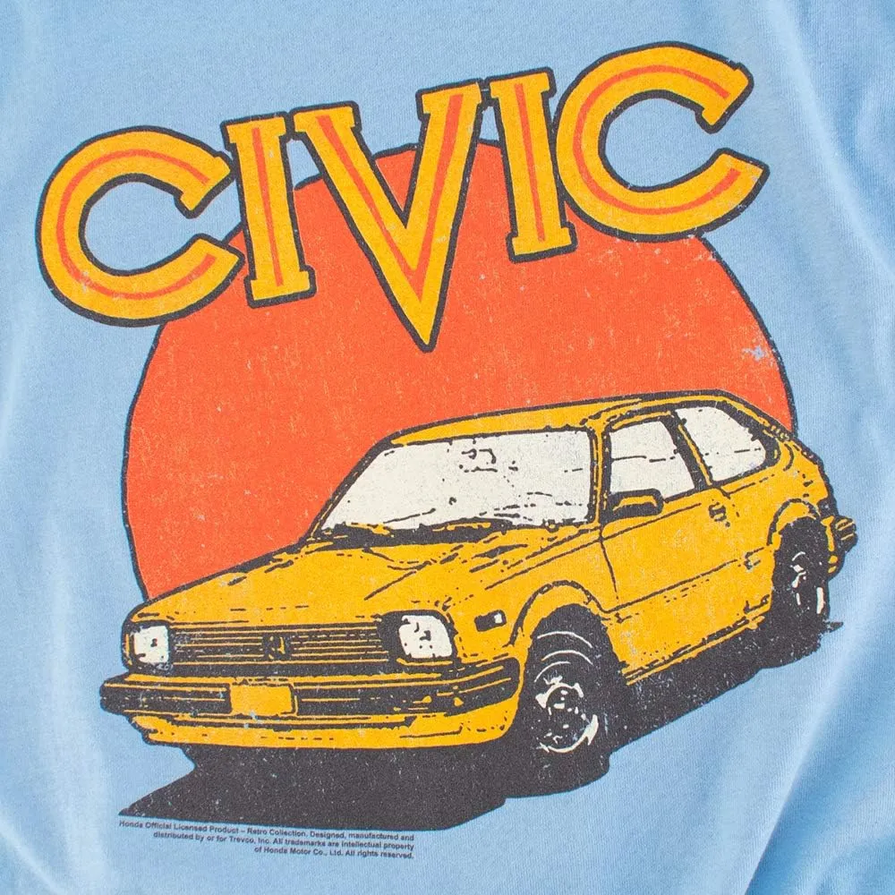 Honda Vintage Distressed Civic T Shirt